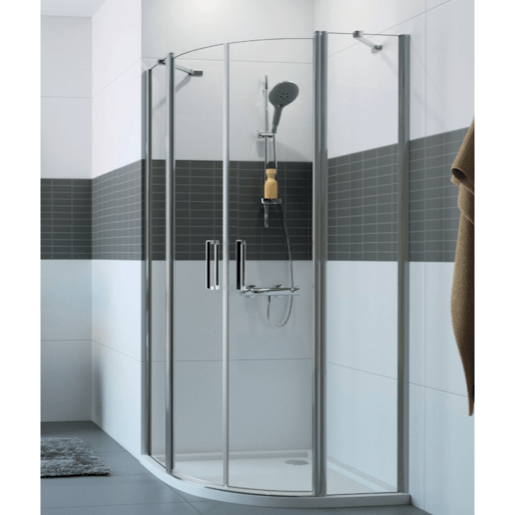 Hüppe Classics 2 sprchový kout čtvrtkruh 100 cm C24006.069.322 Hüppe