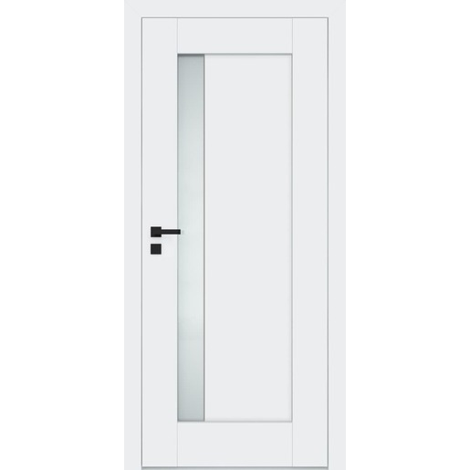 Interiérové dveře Naturel Estra 11 pravé 60 cm bílá matná ESTRA11BM60P Naturel