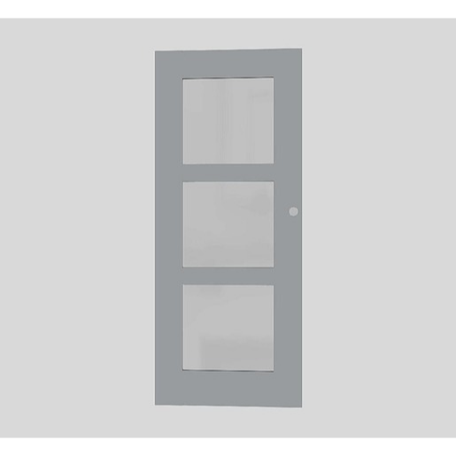 Interiérové dveře Naturel Estra posuvné šedé matné 70 cm ESTRA4SM70PO Naturel