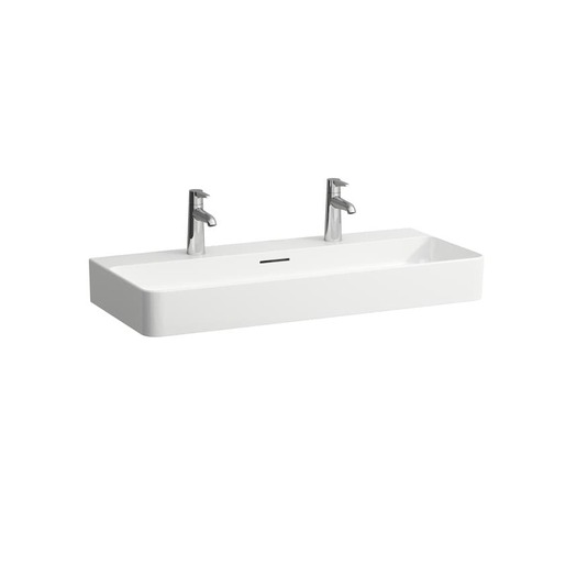 Laufen Val umyvadlo 95x42 cm se dvěma otvory pro baterii H8102870001071 Laufen