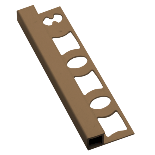 Lišta ukončovací "hranatá" Profil-EU karamel