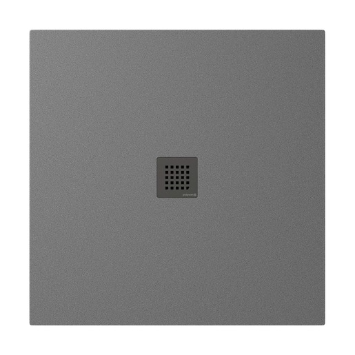 Polysan Treneca sprchová vanička čtvercová 90x90 cm litý mramor šedá 84300.31 Polysan