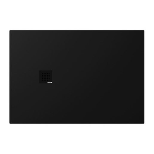 Polysan Treneca sprchová vanička obdélníková 130x90 cm litý mramor černá 84308.21 Polysan