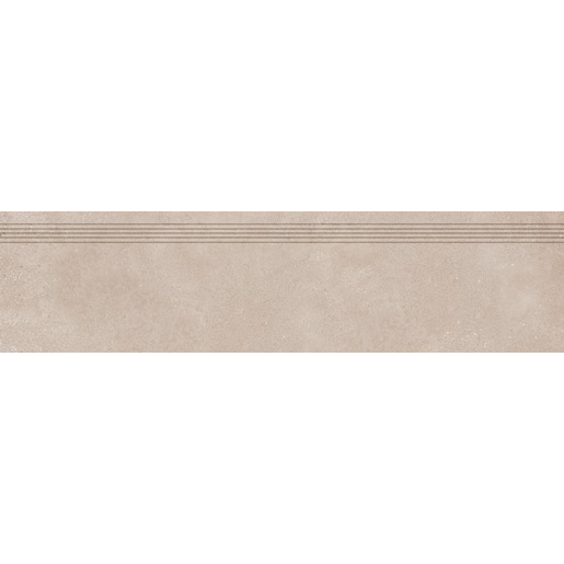 Schodovka Rako Betonico tmavě béžová 30x120 cm mat DCPVF794.1 Rako