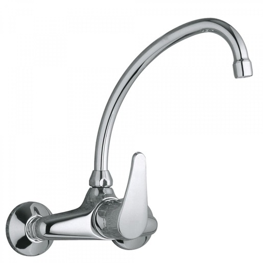 Dřezová baterie Tres s otočným ramínkem 150 mm chrom 17031802 TRES