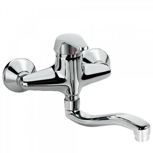 Dřezová baterie Tres s otočným ramínkem 150 mm chrom 17032002 TRES