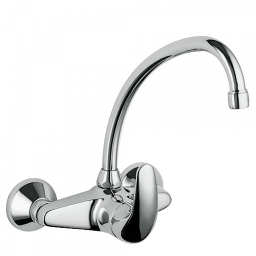 Dřezová baterie Tres s otočným ramínkem 150 mm chrom 172418 TRES