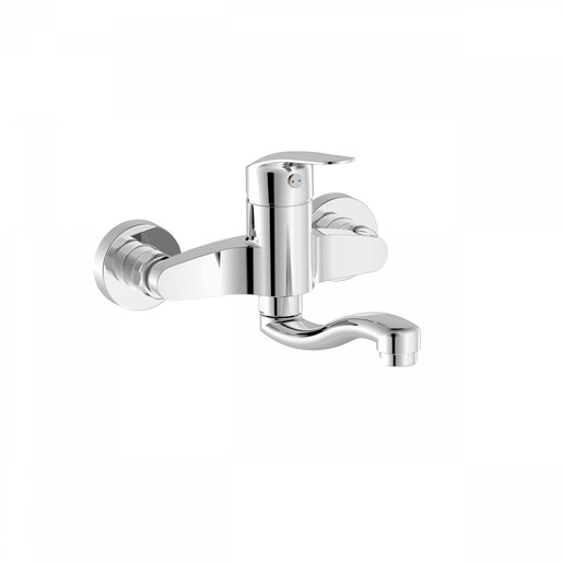 Dřezová baterie Tres s otočným ramínkem 150 mm chrom 21632020 TRES