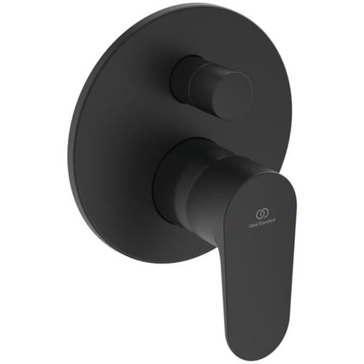 Ideal Standard Alu+ sprchová a vanová baterie bez podomítkového tělesa 150 mm silk black A7350XG Ideal Standard