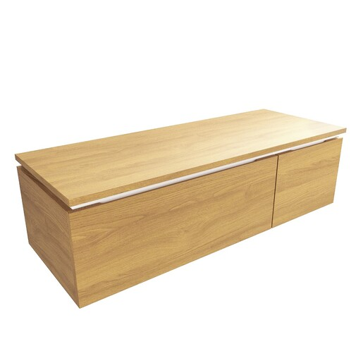 Koupelnová skříňka SAT Feel 120x30x46 cm medový dub mat SATFEEL2120DMD SAT