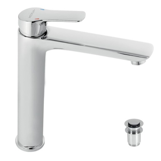Novaservis Metalia 54 umyvadlová baterie s clic-clacem chrom 54503
