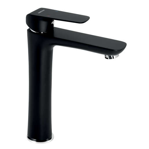 Novaservis Nobles Tina vysoká umyvadlová baterie bez výpusti černá 38501/1