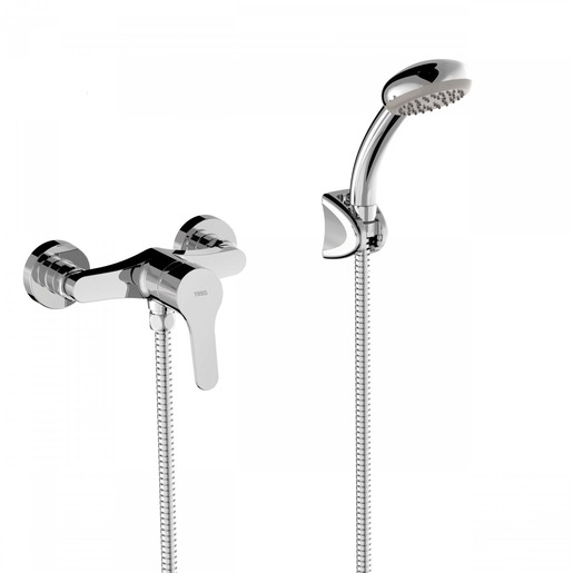 Sprchová baterie Tres Base-Tres se sprchovým setem 150 mm chrom 21516710 TRES