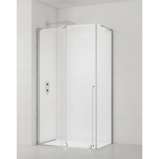 Sprchový kout obdélník 140x80 cm SAT Walk-In Xmotion SATBWIXMN140S80 SAT