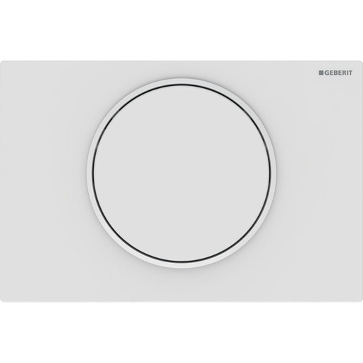 Geberit Sigma10 ovládací tlačítko ocel bílá mat 115.758.01.5 Geberit