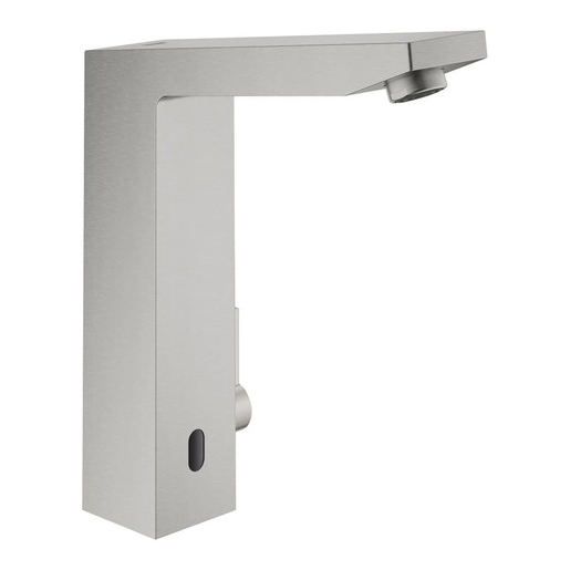 Grohe Eurocube E vysoká umyvadlová baterie se senzorem supersteel 36441dc0 G36441DC0 Grohe