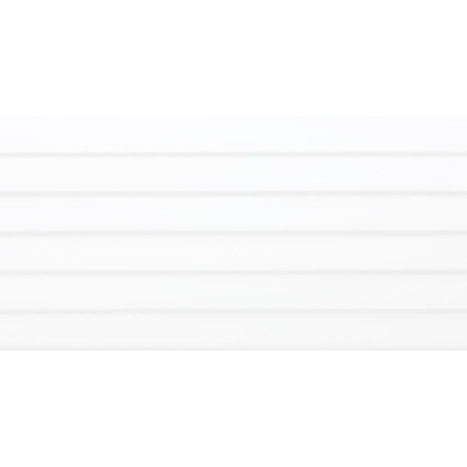 Obklad Rako System bílá 30x60 cm reliéfní WR1VK000.1 Rako