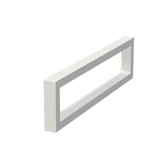 Příslušenství - nábytková noha Naturel 45x12x3 cm bílá mat NOHA45HBM Naturel