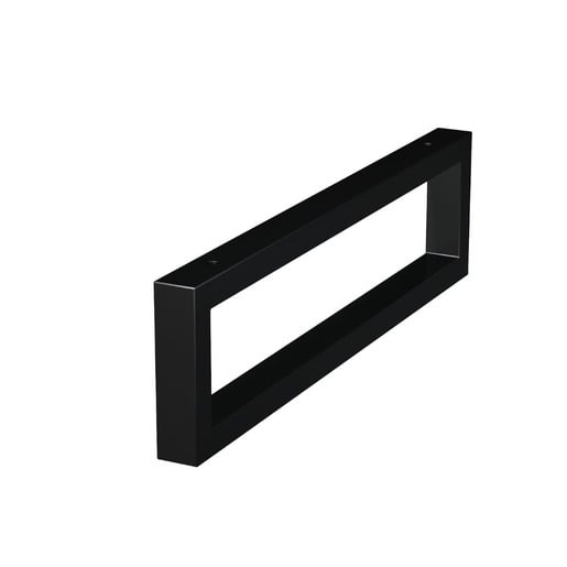 Příslušenství - nábytková noha Naturel 45x12x3 cm černá mat NOHA45HCM Naturel