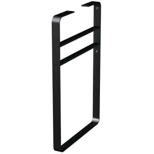 Příslušenství - nábytková noha Naturel 45x68x4 cm černá mat NOHA45ZVCM Naturel