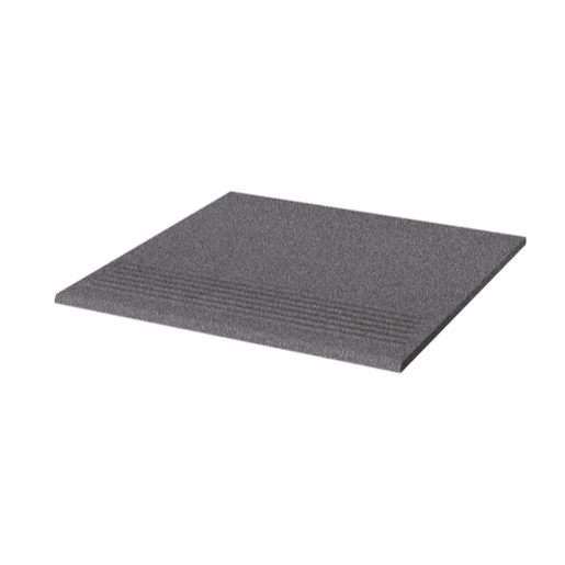 Schodovka Rako Taurus Granit antracitově šedá 30x30 cm mat TCA34065.1 Rako