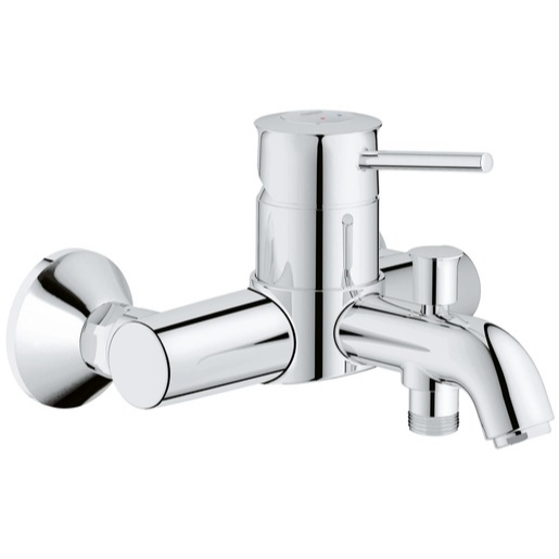 Vanová baterie GROHE BauClassic bez sprchového setu 150 mm chrom 32865000 Grohe