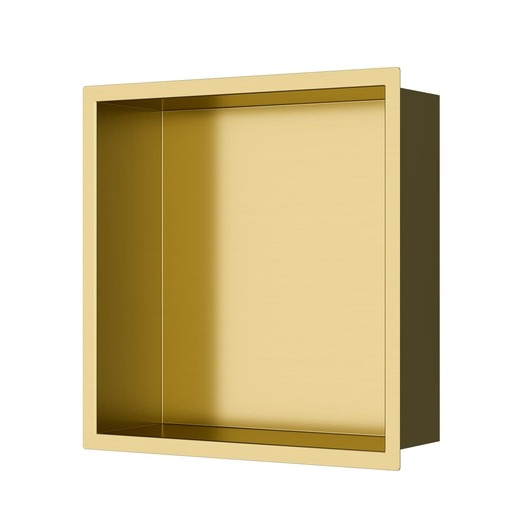 Vestavná polička SAT Aurum zlatá 33x33 cm SATAURN3030BG SAT
