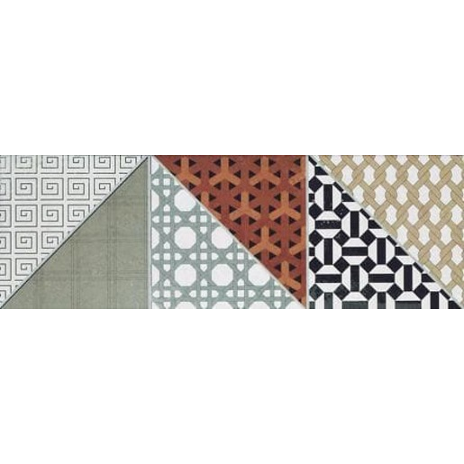 Dekor RAKO Deco mix barev 15x45 cm mat DDPP2659.1 Rako