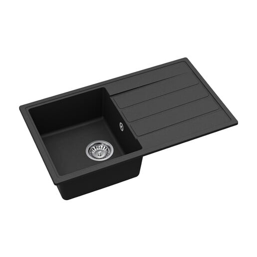 Dřez SAT černá SATSINKGE3B SAT