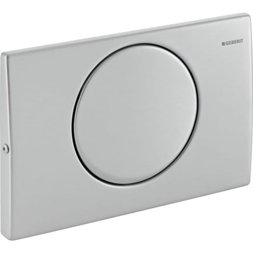 Geberit Delta10 ovládací tlačítko ocel kartáčovaná 115.108.00.1 Geberit