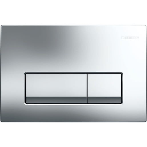 Geberit Delta50 ovládací tlačítko delta35 plast pochromovaná lesk 115.119.21.1 Geberit