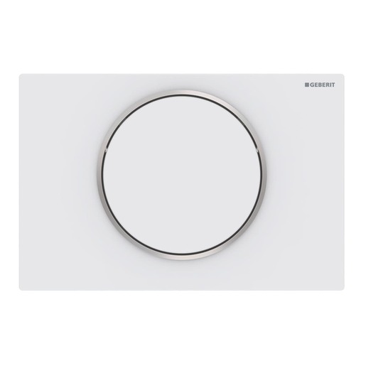 Geberit Sigma10 ovládací tlačítko ocel bílá mat 115.758.JT.5 Geberit