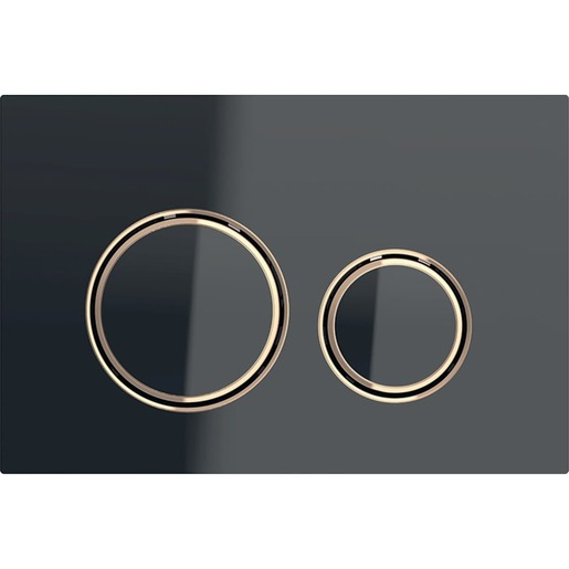 Geberit Sigma21 ovládací tlačítko sklo černá 115.650.SJ.1 Geberit