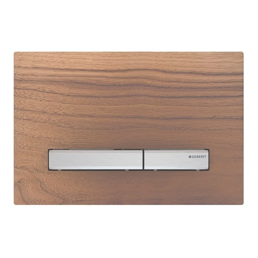 Geberit Sigma50 ovládací tlačítko dřevo chrom 115.788.JX.2 Geberit