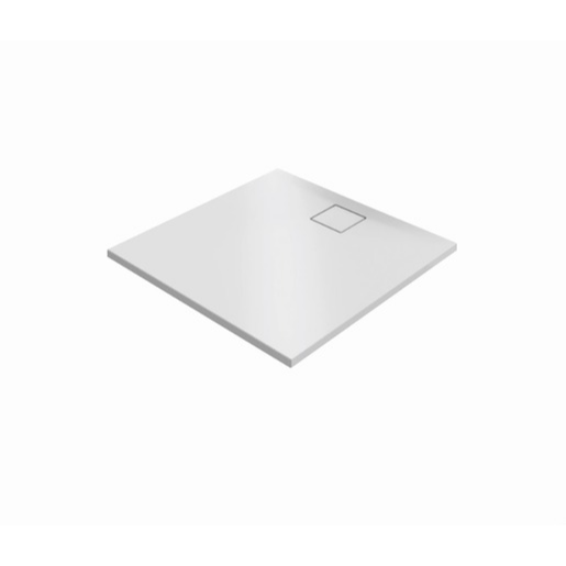 Hüppe EasyFlat sprchová vanička čtvercová 90x90 cm litý mramor bílá matná EF0101.083 Hüppe