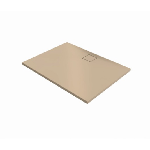 Hüppe EasyFlat sprchová vanička obdélníková 100x90 cm litý mramor béžová matná EF0107.037 Hüppe