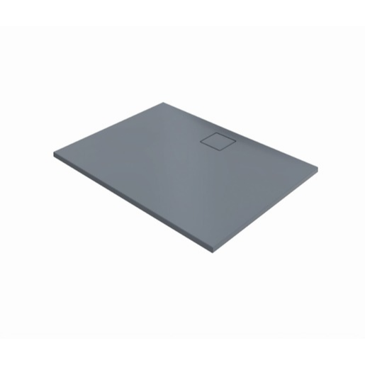 Hüppe EasyFlat sprchová vanička obdélníková 120x80 cm litý mramor šedá matná EF0104.026 Hüppe