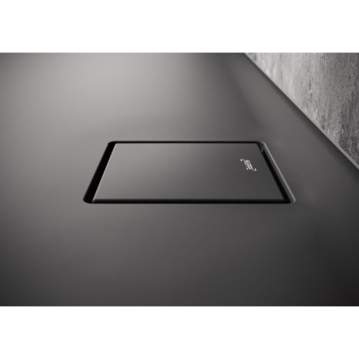Hüppe EasyFlat sprchová vanička obdélníková 140x100 cm litý mramor antracitová matná EF0117.128 Hüppe