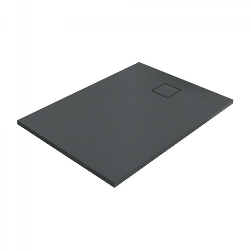 Hüppe EasyFlat sprchová vanička obdélníková 140x90 cm litý mramor antracitová matná EF0211.128 Hüppe