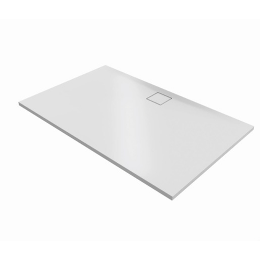 Hüppe EasyFlat sprchová vanička obdélníková 150x100 cm litý mramor bílá matná EF0118.083 Hüppe