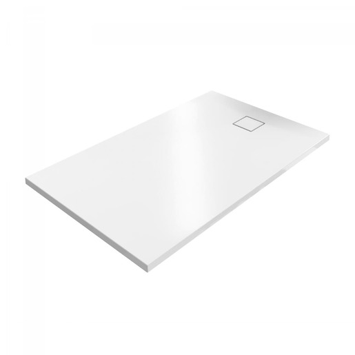 Hüppe EasyFlat sprchová vanička obdélníková 160x100 cm litý mramor EF0219.055 Hüppe