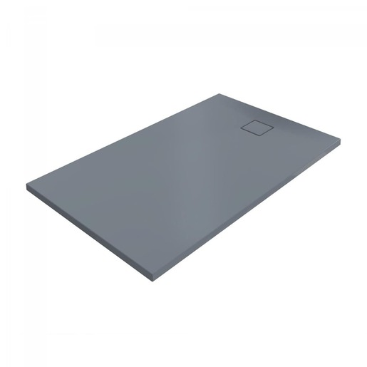 Hüppe EasyFlat sprchová vanička obdélníková 160x90 cm litý mramor šedá matná EF0213.026 Hüppe