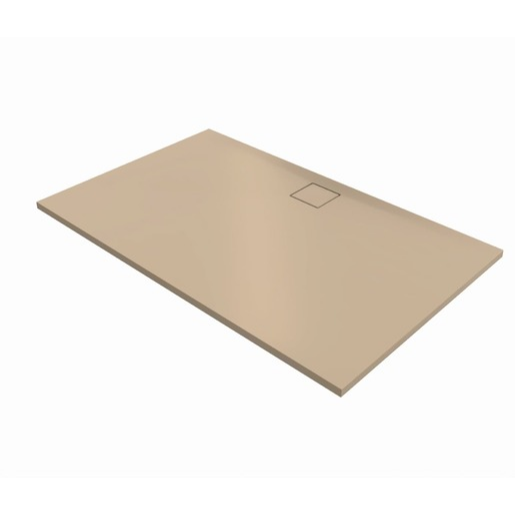Hüppe EasyFlat sprchová vanička obdélníková 180x100 cm litý mramor béžová matná EF0120.037 Hüppe
