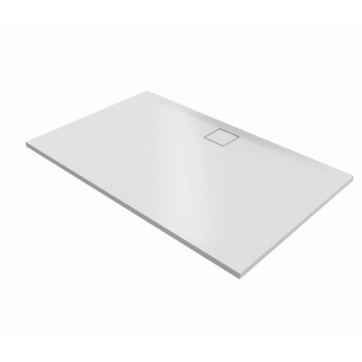Hüppe EasyFlat sprchová vanička obdélníková 180x100 cm litý mramor bílá matná EF0120.083 Hüppe