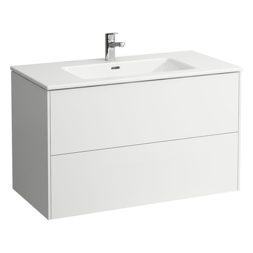 Laufen Base koupelnová skříňka s umyvadlem 100x61x50 cm bílá mat H8649622601041 Laufen