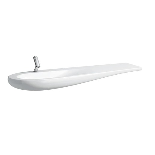 Laufen Ilbagnoalessi One nábytkové umyvadlo 160x50 cm bez otvoru pro baterii H8149714001091 Laufen