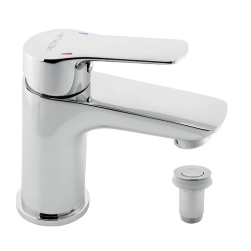 Novaservis Metalia 54 umyvadlová baterie s výpustí chrom 54003