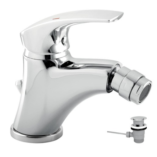 Novaservis Metalia 57 bidetová baterie s výpustí chrom 57011