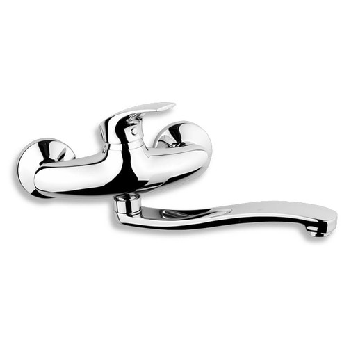 Novaservis Metalia 57 dřezová baterie s otočným ramínkem 150 mm chrom 57070