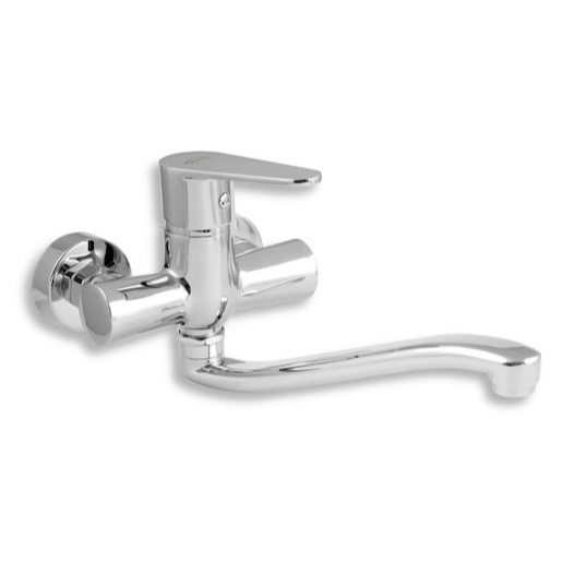 Novaservis Titania Fresh dřezová baterie s otočným ramínkem 100 mm chrom 96074.0 Novaservis